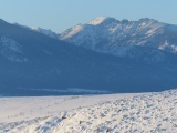 Snowy Fields and Soft Mountains