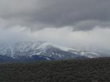Gray Clouds over Sagebrush