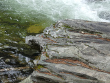 Rock Ledge over the Water