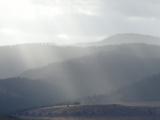 Morning Sunbeams on the Hills