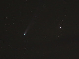 Comet Lemmon with Izar