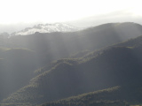Light Glancing over a Mountainside