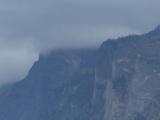 Canyon Walls and Gray Clouds
