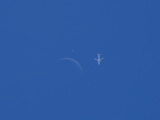 Airplane and Distant Worlds