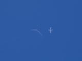 Airplane and Distant Worlds