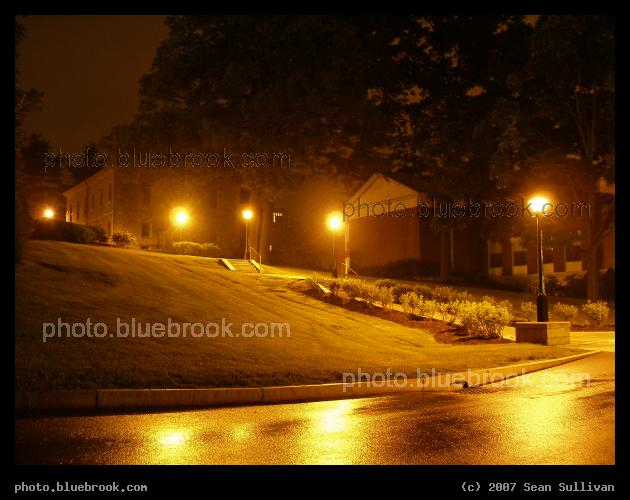College Stairs - Stairway from the campus center to the quad, Amherst College, Amherst MA
