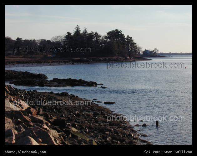 Manchester by the Sea - Shoreline at Manchester-by-the-Sea, MA