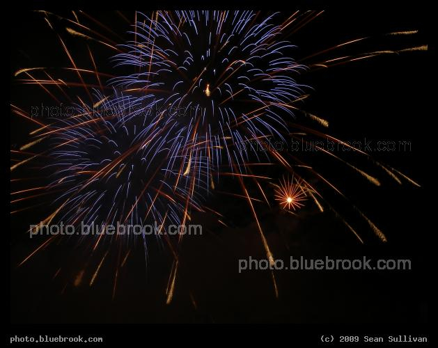 Shower of Blue and Gold - Boston