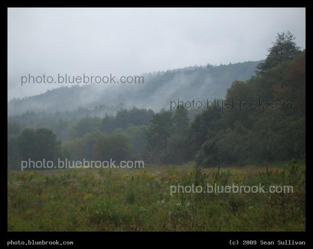 Misty Mountains - Evening twilight in Amherst MA