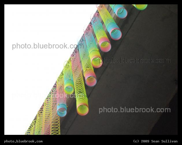 Pastel Spirals - Fort Point waterfront district, Boston MA