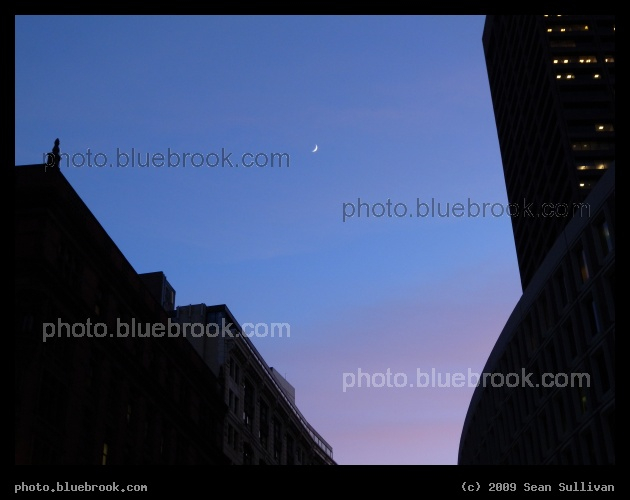 Above Tremont - Looking south from Government Center along Tremont Street, Boston MA