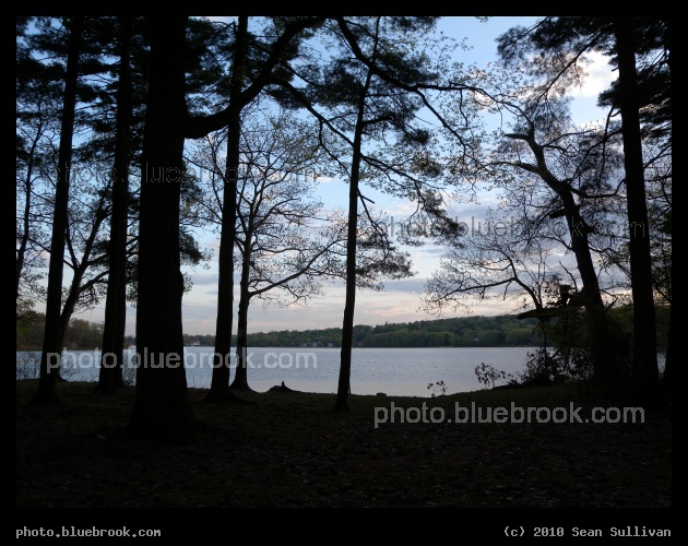 Evening by the Lake - Upper Mystic Lake, Winchester MA