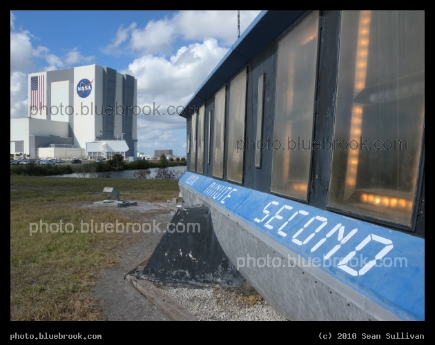 VAB and Countdown Clock - Kennedy Space Center, FL