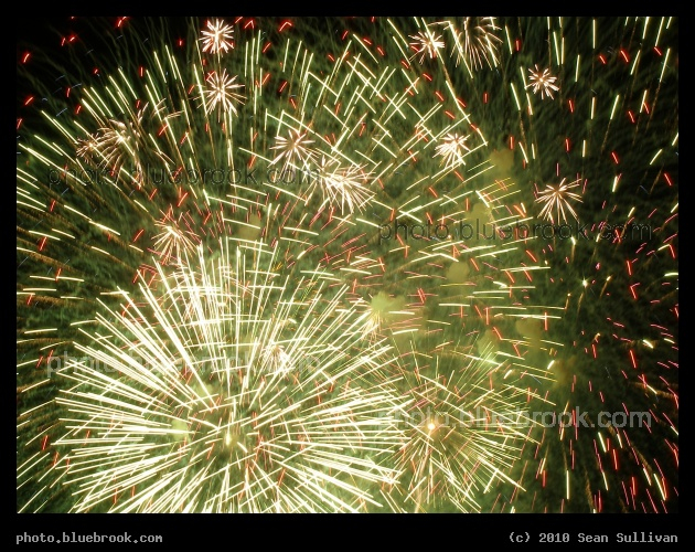 Red and Yellow Sparks - Boston