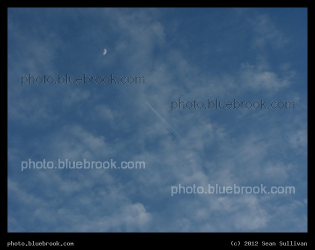 Travel Across the Sky - Late afternoon, Somerville MA