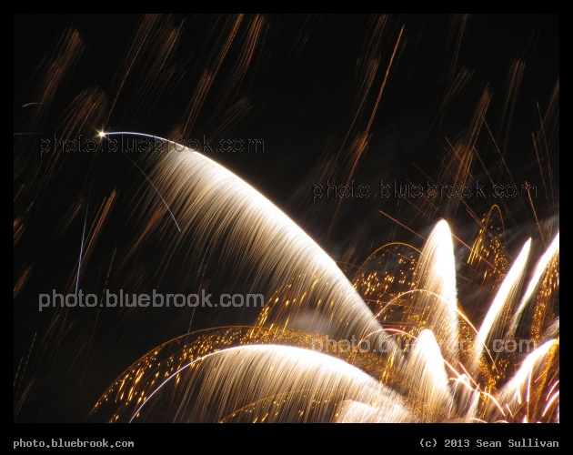 Escapee - First Night 2013 fireworks over Boston Harbor