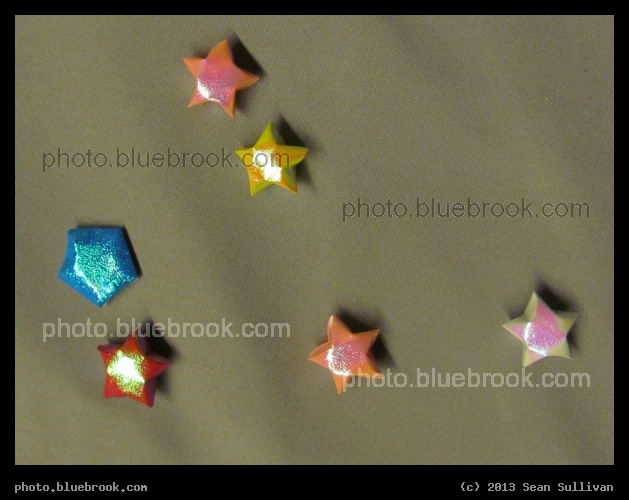 Arisia Stars - Found on a table at the Arisia 2013 science fiction convention, Boston MA