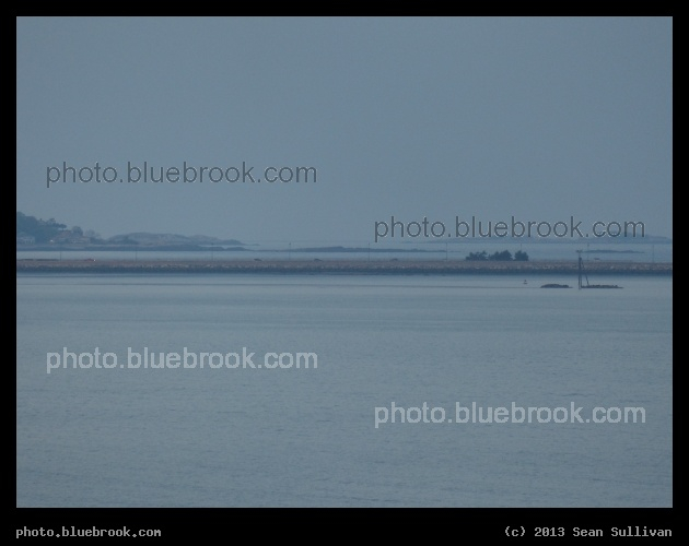 Causeway in Twilight - Nahant Causeway at sunset from Revere, MA