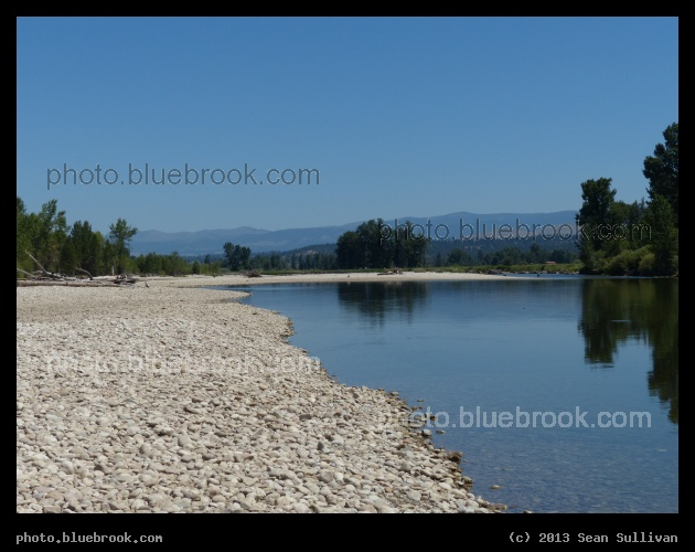Shores of the Bitterroot - Bitterroot River, Stevensville MT