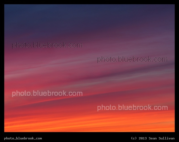 Wonderland Sky - Sunset from the roof of the parking garage at MBTA Wonderland Station, Revere MA