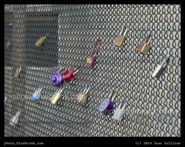 Constellation of Locks - Massachusetts Avenue overpass over I-90, Boston MA