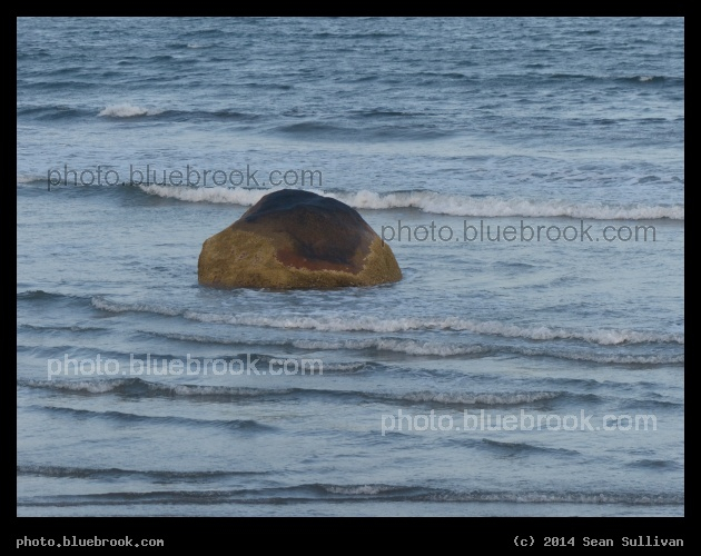 Boulder in the Waves - Lynn, MA