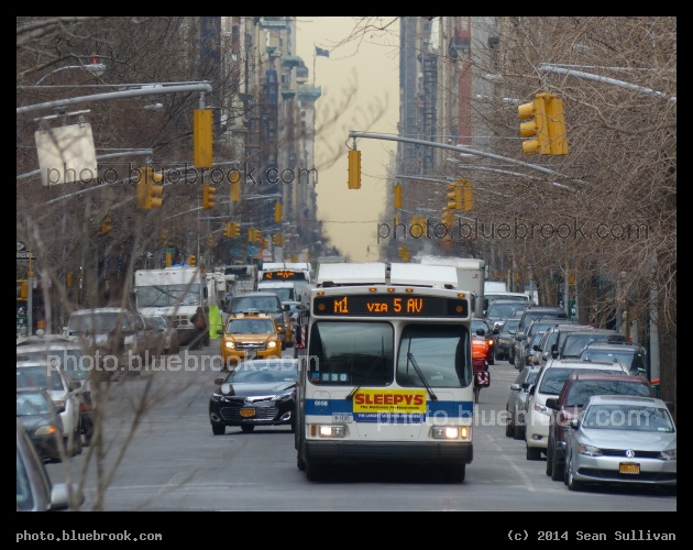 Fifth Avenue - Looking north on Fifth Avenue from Washington Square, New York City
