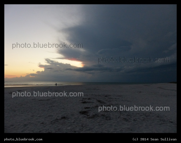 Storm Clouds at Sunset - Gulf of Mexico, Sarasota FL