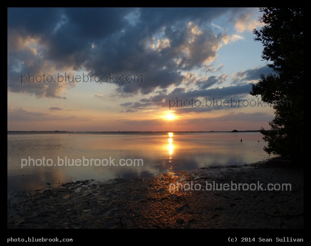 Sunset by the Skyway - Gulf of Mexico, St Petersburg FL