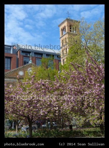 Church in Spring - Washington Square Park, New York City