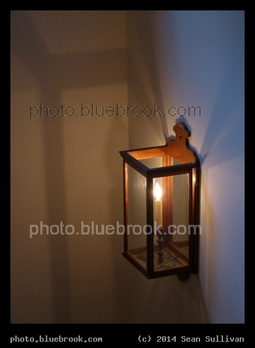 Tavern Light - In a stairway at the City Tavern, Philadelphia PA