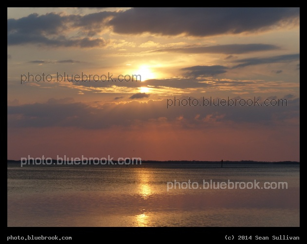 Sun over the Gulf - Gulf of Mexico, St Petersburg FL