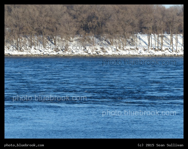 Sapphire Waters - St Lawrence River from Vieux Port, Montreal, QC