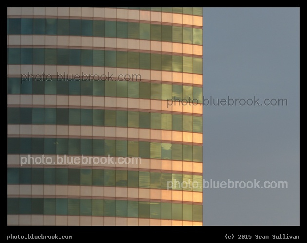 Glass Wall Hues - Near sunset, Irving TX