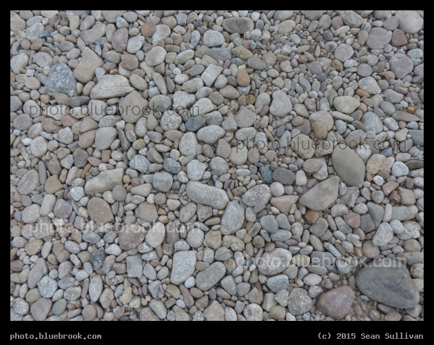 Pebbles and Stones - Beside the Bitterroot River at Bell Crossing, Victor MT