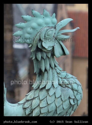 Copper Rooster - St Vitus Cathedral, Prague Castle, Czech Republic