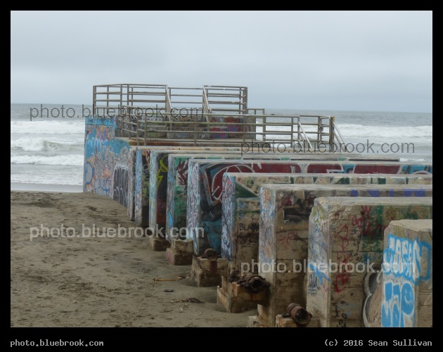 Blocks to the Sea - Pacific Ocean at Vicente St, San Francisco CA