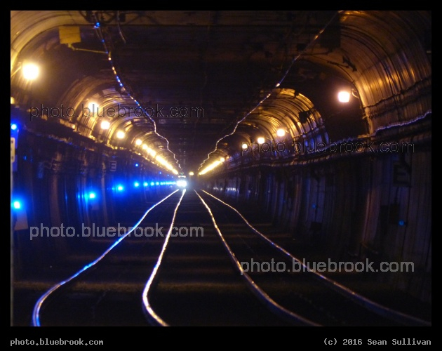 Forest Hill Tunnel - MUNI subway from Forest Hill Station, San Francisco CA