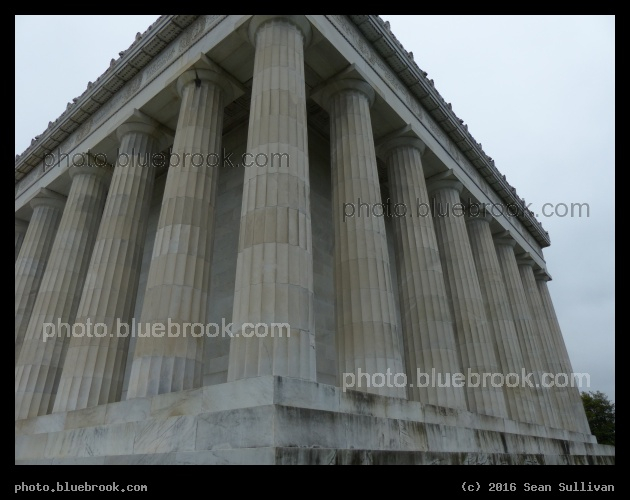 Lincoln Corner - Corner of the Lincoln Memorial, Washington DC