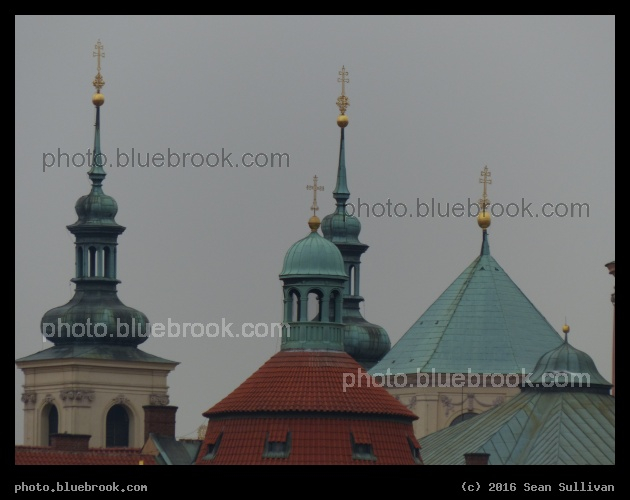 Spires in Prague - Prague, Czech Republic