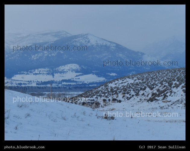 Winter Mountains and Valleys - Corvallis MT