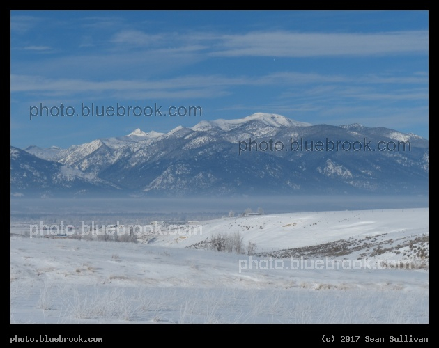 Layer of Lifting Fog - Corvallis MT