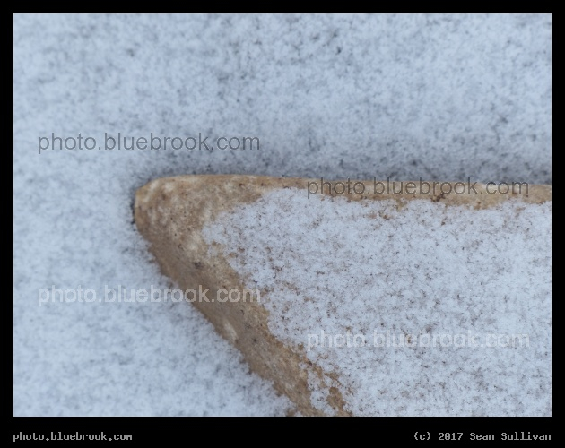 Snow on Rock on Snow - Corvallis MT