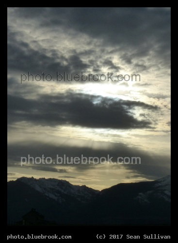Glow behind the Clouds - Corvallis MT