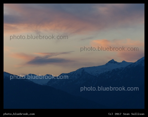 Pterodactyl-shaped Cloud - Bitterroot Mountains, Corvallis MT