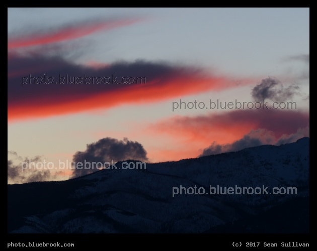 Flourescent Pink Highlights - Bitterroot Mountains, Corvallis MT