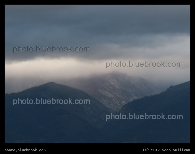 Gray Clouds over the Mountains - Corvallis MT