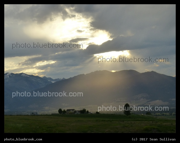 Late Afternoon Rays - Corvallis MT