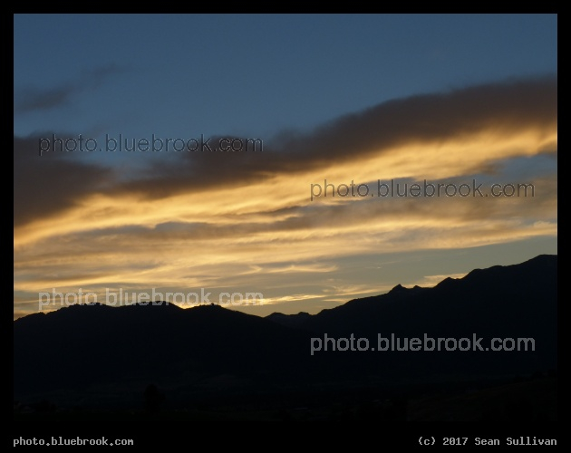 Swath of Evening Clouds - Corvallis MT