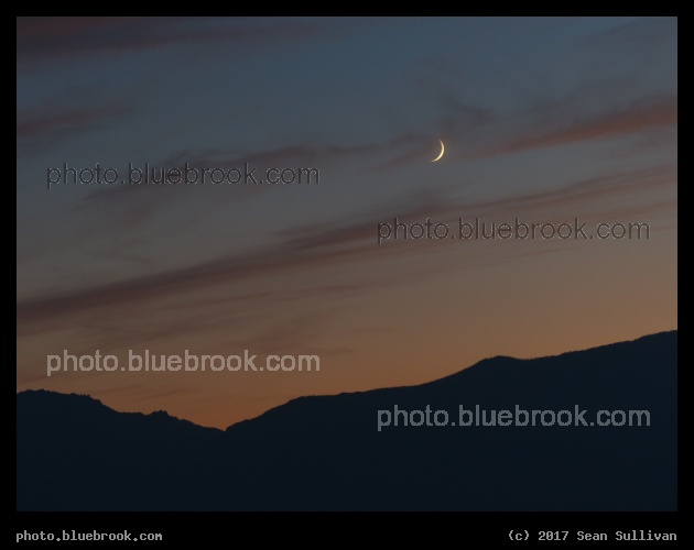 A Circuit from Eclipse - Waxing crescent with just under a revolution to the 2017 solar eclipse, Corvallis MT